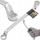 Çelës fiks JCB ergonomic, 17x19 mm, i verdhë
