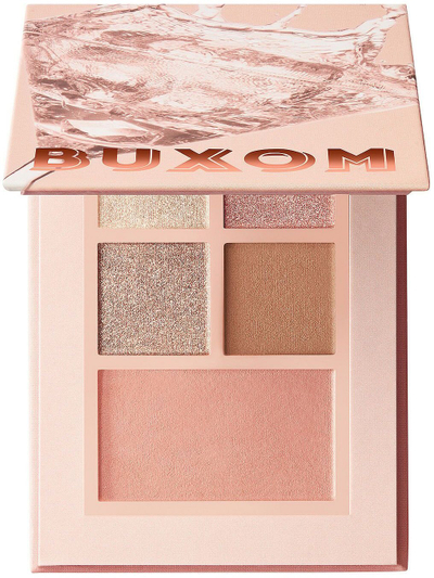 Paletë grim Buxom Straight Up Eye and Cheek, 6.5g, nuanca rozë nud