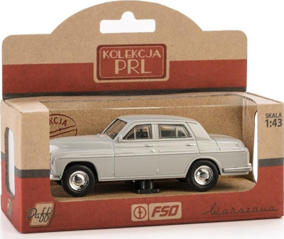 Model veture PRL Collection Warszawa 223 Daffi, shkalla 1:43, metal, gri