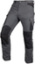 Pantallona pune Topex Mix&amp;Match, canvas, me përforcime Cordura, gri me të zezë, madhësia L
