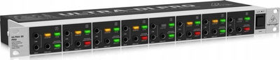 DI box Behringer DI800 Ultra DI PRO V2, 8 kanale, rack 19", e zezë