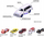 Set veturash metalike Majorette 60th Anniversary Premium, 6 dizajne, edicion koleksionar
