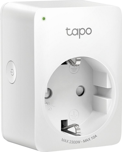 Prizë smart TP-Link Tapo P100M, Matter, kontroll me zë, e bardhë