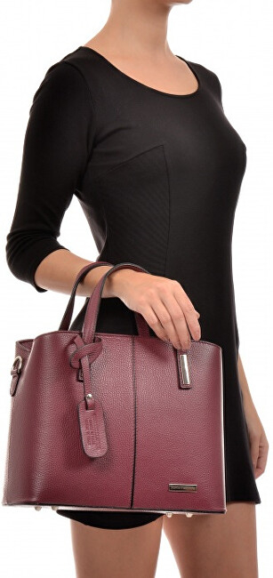 Çantë dore Sofia Cardoni AW18 SC1180, e kuqe