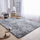 Tapet Strado Shaggy, 100x150 cm, 3.5 cm, gri OmbreSilver