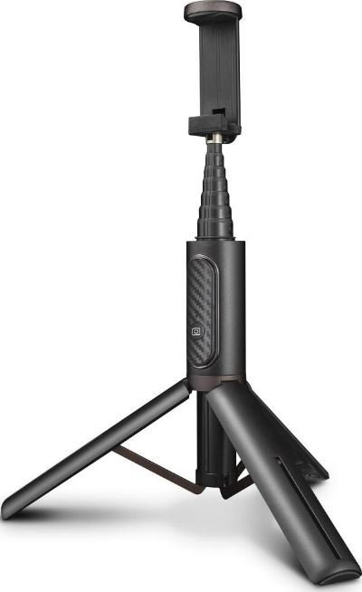 Tripod për telefon YENKEE YSM 300, me kapëse të rregullueshme, i zi