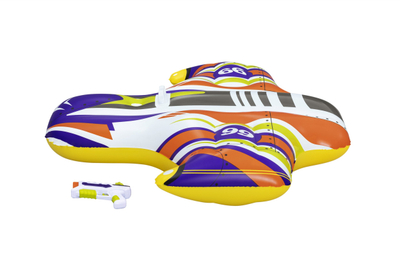 Dyshek fryrëse Bestway Spaceship, 117 x 107 cm, shumëngjyrësh