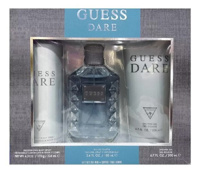 Set kozmetik GUESS Dare For Men, 3 copë