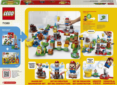 Set lodrash Super Mario LEGO Master Adventures Creator's (71380)