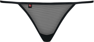Tanga për goca Obsessive Luiza Thong, masa L/XL, e zezë