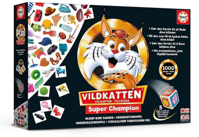 Lojë shoqërore Krups Vildkatten Super Champion 1000, 5+ vjeç, 1000 figura, shumëngjyrëshe