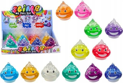 Lodër slime me Pull Dul, 12 ngjyra, për shqisa, shumëngjyrëshe