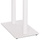 Bazë për tavolinë bar me 2 këmbë 80x40x108Hcm (HM480.02), bardhë