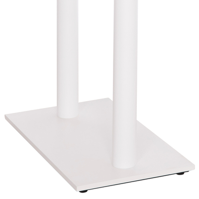 Bazë për tavolinë bar me 2 këmbë 80x40x108Hcm (HM480.02), bardhë
