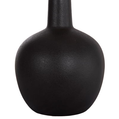 Dekor tavoline qeramike Elendil Φ14,5x25Hcm (HM4593.02), zezë
