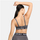 Reçipetë sportive Nike Indy Plunge Bra, Dri FIT, për femra, e zezë