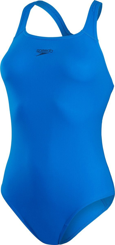 Rrobë banje njëpjesëshe për femra Speedo Eco+ Medalist, ECO Endurance+, rezistente ndaj klorit, blu