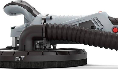 Brushe elektrike muri Menzer TSW 225 PRO, 225mm, me kokë rrethore dhe trekëndore, gri