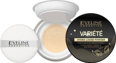 Pudër e lirshme Eveline Cosmetics Variété, me efekt ftohës, 5g, bezhë