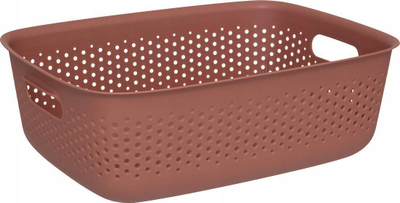 Shportë plastike Tila, 10L, sienna