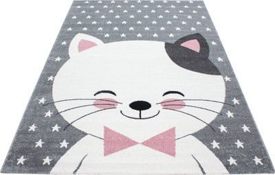 Tapet për kalamaj Ayyildiz Hali Carpet Cat Stars, 120x170 cm, gri