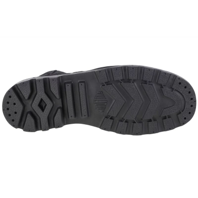 Këpucë Palladium Pampa Hi Army 78583-008-M, tekstil, unisex, të zeza