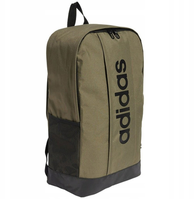 Çantë shpine adidas Linear IN6123, xhep anësor për shishe, jeshile