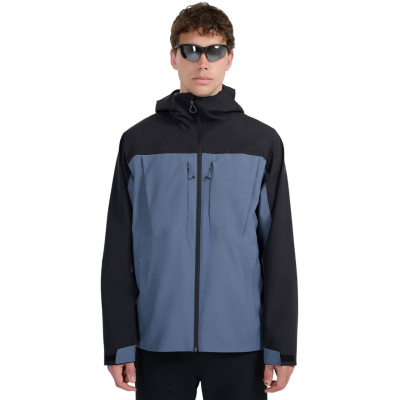 Машка јакна за трекинг 4F TTJAM1010, со капуљача, темно сина (navy blue)