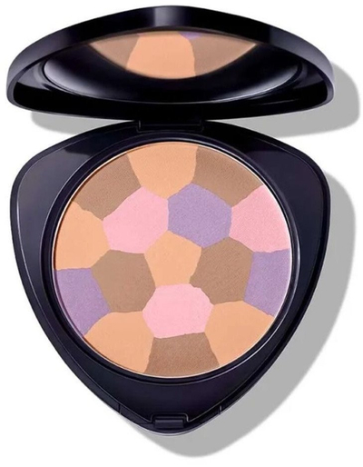 Pudër fytyre Dr. Hauschka Colour Correcting N 01 Activating, kompakte, korrigjuese, shumëngjyrëshe