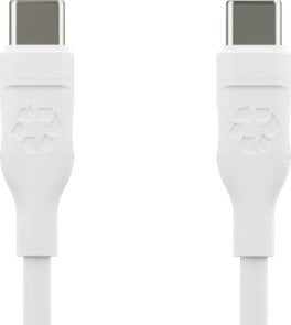 Kabllo USB C dbramante1928, USB C në USB C, 1.2m, 100W, e bardhë