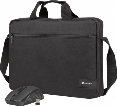 Çantë për laptop Natec WALLAROO 2, 15.6", e zezë