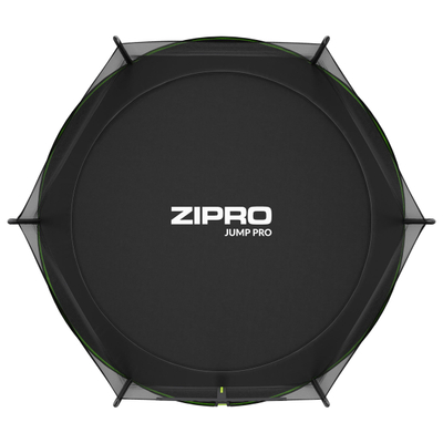 [OUTLET] Trampolinë me rrjetë të jashtme Zipro 10FT, 312 cm, e zezë/ gjelbër