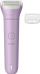 Aparat rroje elektrik për goca Philips Lady Shaver Series 8000 BRL114/00, për rroje me ujë edhe thatë, me bateri, rozë