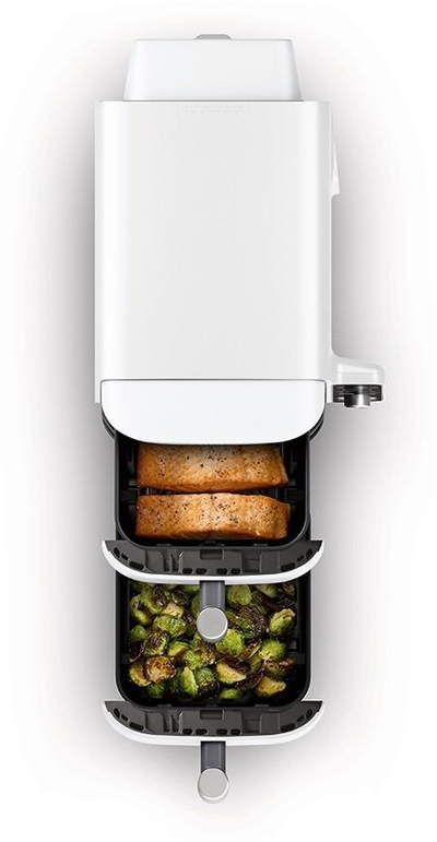 Fritezë me ajër Ninja Double Stack XL, dy sirtarë, 8.5L, e bardhë