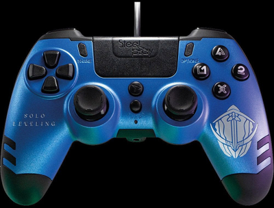 Gamepad Lexip X Solo Leveling Hunters Guild, me kabllo, PC dhe PS4, blu