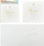 Ftesa pagëzimi Kukartka Invitation Baptism, set 5 copë, të bardha