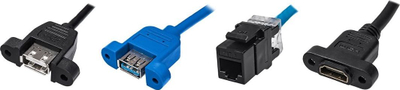 Prizë tavoline Spacetronik ERGOLINE SPS-D26S, 2x230V, USB HDMI LAN, argjendi