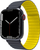 Rrip magnetik për Apple Watch Tech-Protect JCP6286 Flex Form, silikon, gri me të verdhë