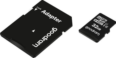 Kartë GoodRam MicroSDHC 32 GB Klasa 10 UHS-I (M1AA-0320R12)