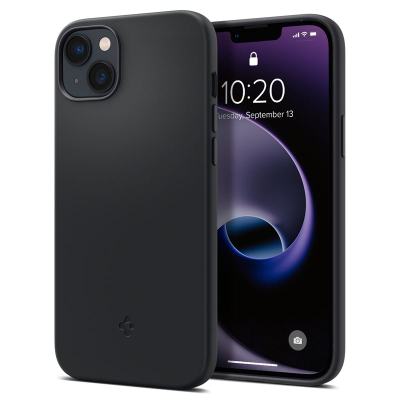 Kapak për iPhone 14 Plus Spigen Silicone Fit MagSafe, i zi