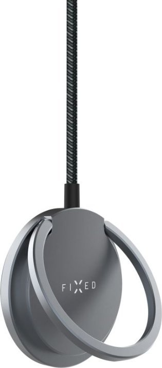 Karikues pa tela FIXED MagPad Pro, Qi2 MagSafe 15W, me qëndrorese, gri