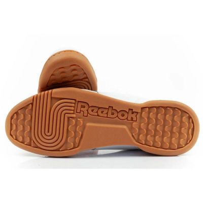 Патики Reebok Workout Plus, кожа, бели