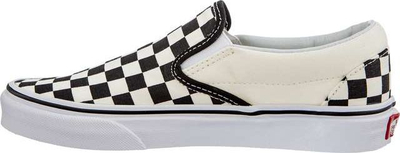 Atlete Vans Classic Slip On për goca, me kuadrata bardh e zi
