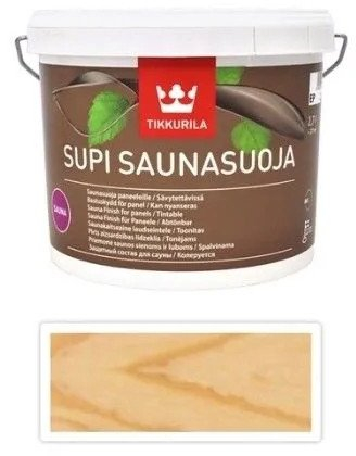 Llak për sauna Tikkurila Supi Sauna Finish, 2.7L, bazë uji, transparent