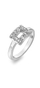 Unazë për femra Hot Diamonds Echo DR240, e argjendtë