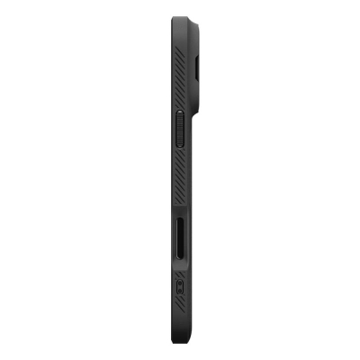 Këllëf telefoni Spigen Optik Armor MagSafe, për iPhone 17 Pro, me mbrojtje kamere, i zi