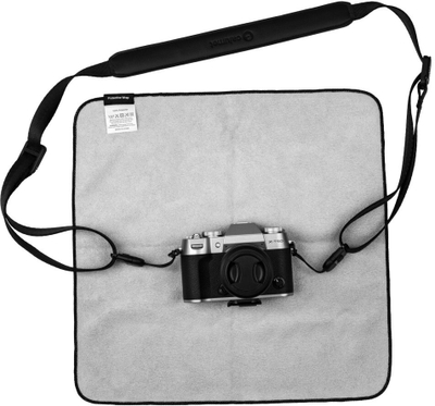 Mbështjellës mbrojtës për kamerë Calumet M, 35 x 35 cm, mikrofiber, bardh e zi
