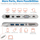 Docking station Eaton Tripp Lite U442-DOCK1, USB C, Gigabit Ethernet, argjendi