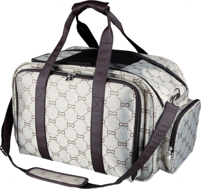Çantë transporti për kafshë Trixie Maxima, 33x32x54cm, e kaftë/bezhë