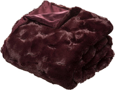Batanije FUR Blanket, 125 x 150 cm, poliester, bordo
